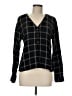 Madewell 100% Cotton Black Long Sleeve Blouse Size M - photo 1