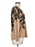 Chico's Floral Tan Pullover Sweater Size L - photo 4
