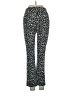 Leith Animal Print Black Casual Pants Size XXS - photo 2