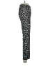 Leith Animal Print Black Casual Pants Size XXS - photo 4