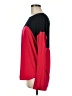 Adrienne Vittadini Color Block Red Long Sleeve Top Size M - photo 5