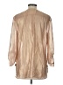Apt. 9 Metallic Tan 3/4 Sleeve Blouse Size L - photo 2