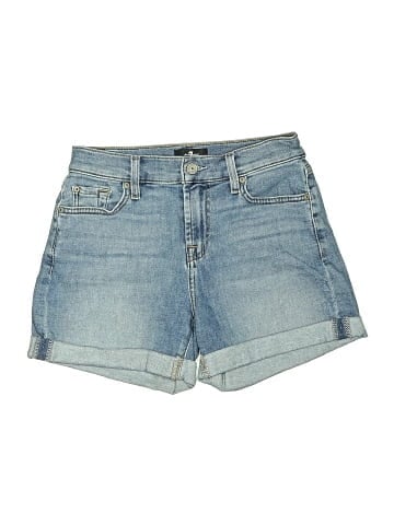 7 For All Mankind Denim Shorts (view 1)