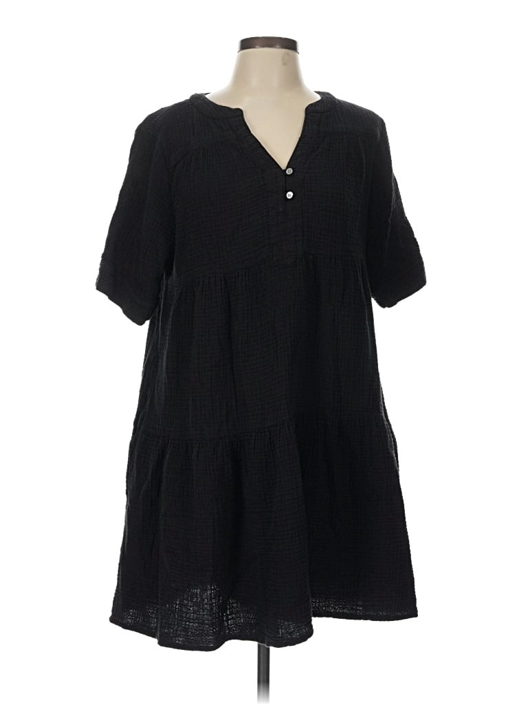 Pre-owned Magaschoni Casual Dress In Black