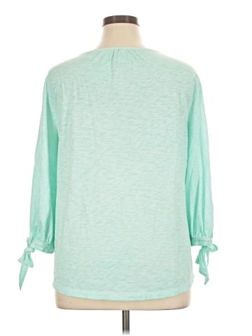 St. John's Bay 3/4 Sleeve T-Shirt (view 2)