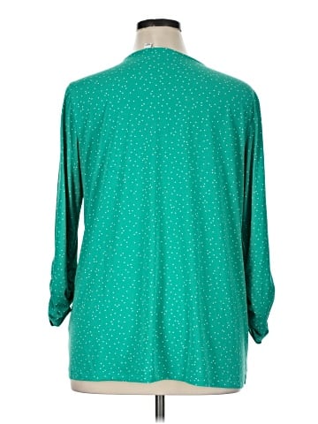 Susan Graver 3/4 Sleeve Blouse (view 2)