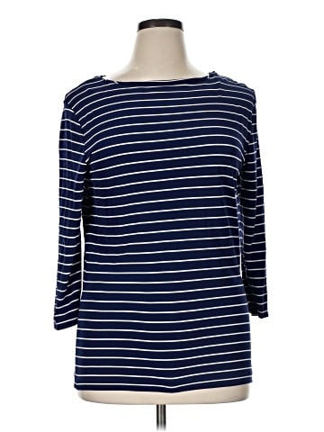 Lauren by Ralph Lauren 3/4 Sleeve T-Shirt (view 1)