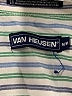 Van Heusen Stripes Green Short Sleeve Blouse Size M - photo 7