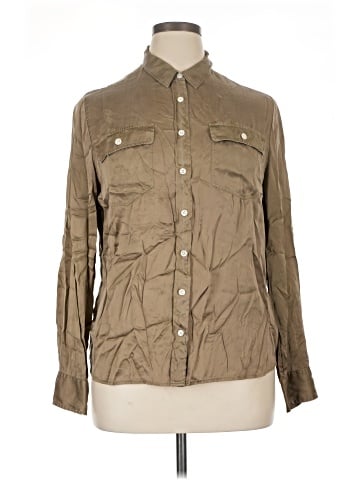 J.Crew Long Sleeve Silk Top (view 1)