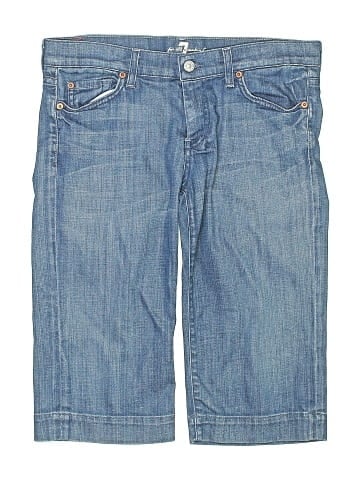 7 For All Mankind Denim Shorts (view 1)