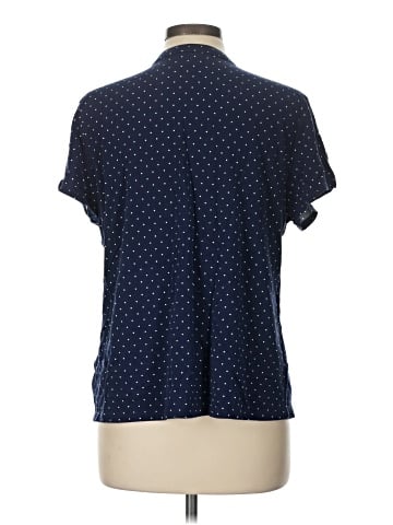 Lands' End Short Sleeve Henley (view 2)