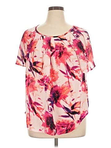Apt. 9 Short Sleeve Blouse (view 1)