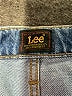 Lee 100% Cotton Blue Denim Shorts Size 16 - photo 3