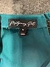 Montgomery Post 100% Polyester Teal Short Sleeve Blouse Size M - photo 7