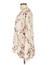 Lush 100% Polyester Ivory 3/4 Sleeve Blouse Size L - photo 5