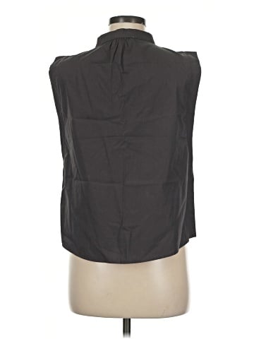 Central Park West Sleeveless Button-Down Shirt (view 2)
