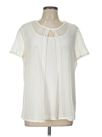 Travel Elements Short Sleeve Blouse (view 1)