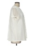 Travel Elements Ivory Short Sleeve Blouse Size L - photo 4
