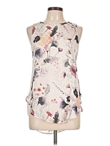 Haute Hippie Sleeveless Silk Top (view 1)