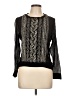 ALLSAINTS Black Long Sleeve Blouse Size L - photo 1