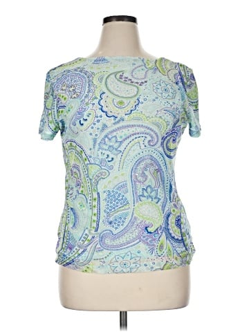 Liz Claiborne Short Sleeve Top (view 1)