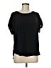 Maurices 100% Polyester Black Short Sleeve Blouse Size M - photo 1