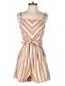 Derek Heart Stripes Orange Romper Size L - photo 1