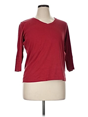 St. John's Bay 3/4 Sleeve T-Shirt (view 1)