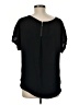 Maurices 100% Polyester Black Short Sleeve Blouse Size M - photo 2