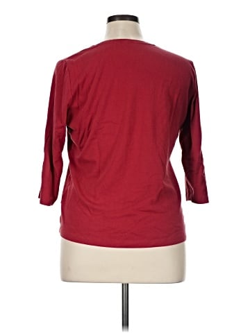 St. John's Bay 3/4 Sleeve T-Shirt (view 2)