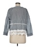 Young Essence Gray 3/4 Sleeve Blouse Size M - photo 2
