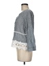 Young Essence Gray 3/4 Sleeve Blouse Size M - photo 5
