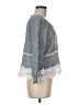 Young Essence Gray 3/4 Sleeve Blouse Size M - photo 4