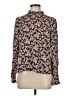 Boden Floral Pink Long Sleeve Blouse Size 8 - photo 1