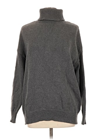 Madewell Ribbed Turtleneck Sweater (view 1)