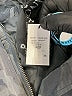 ANORAK 100% Nylon Camo Black Raincoat Size XS - photo 6