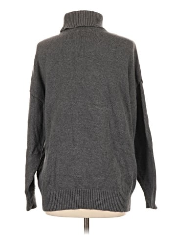 Madewell Ribbed Turtleneck Sweater (view 2)