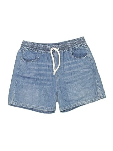 LNA Denim Shorts (view 1)
