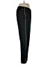 Adidas 100% Polyester Solid Black Track Pants Size L - photo 4