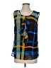 CAbi 100% Polyester Blue Sleeveless Blouse Size S - photo 1