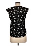 Talbots 100% Polyester Black Sleeveless Blouse Size 6 Petite - photo 2