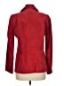 Liz Claiborne 100% Leather Solid Red Leather Jacket Size M - photo 2