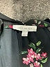 Skies Are Blue 100% Polyester Floral Black 3/4 Sleeve Blouse Size L (petite) - photo 7