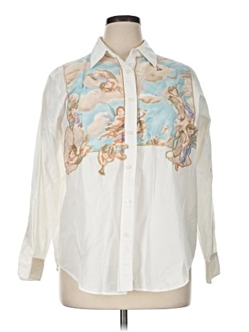 Quacker Factory Long Sleeve Blouse (view 1)