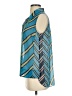 CAbi 100% Polyester Blue Sleeveless Blouse Size S - photo 5