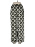 Max Studio Print Black Casual Pants Size L - photo 1