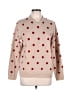 Burberry 100% Wool Polka Dots Tan pullover sweater Size L - photo 1