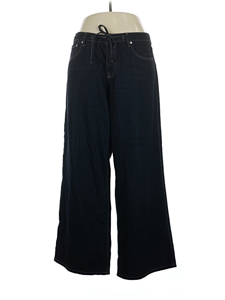 Pre-owned Scoop Jeans In Blue