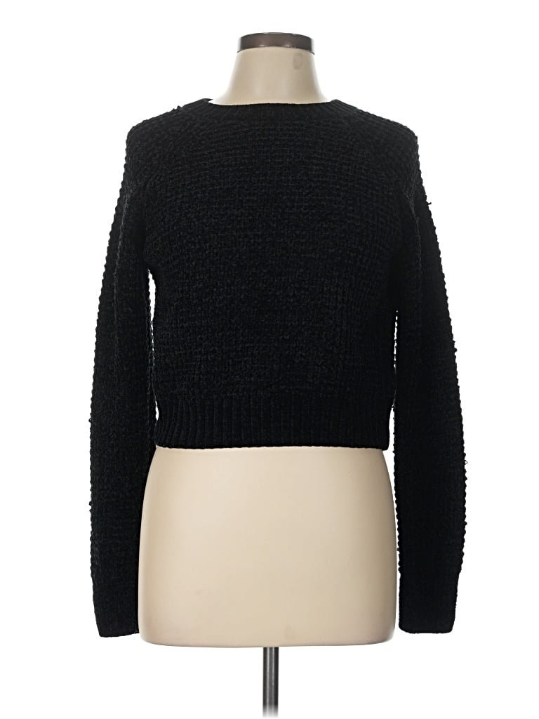 Pre-owned Altar'd State Pullover Sweater In Black