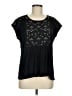 Akemi + Kin Black Short Sleeve Top Size M - photo 1